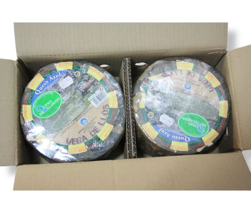 Queso azul Picos de Europa (1 caja de 2,3 kg)