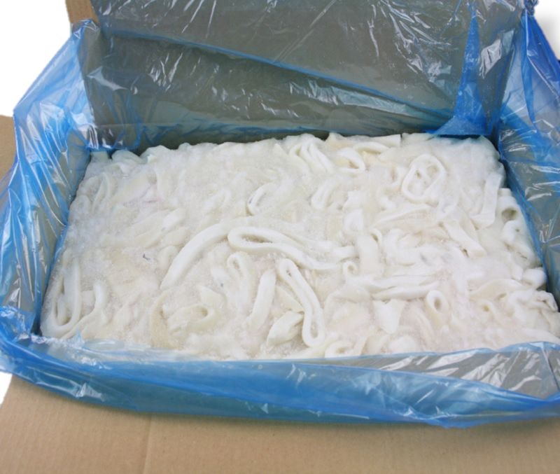 Vaina de pota cortada 0% (1 caja de 8 kg aprox.)