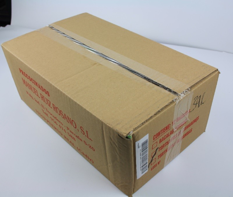 Tortillas de camarón (1 caja de 3,6 kg)