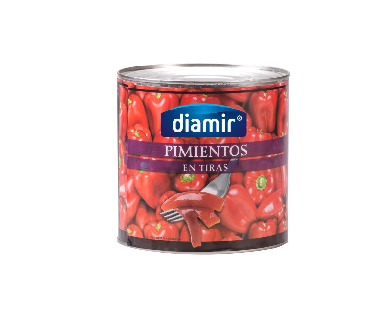 PIMIENTO MORRÓN EN TIRAS