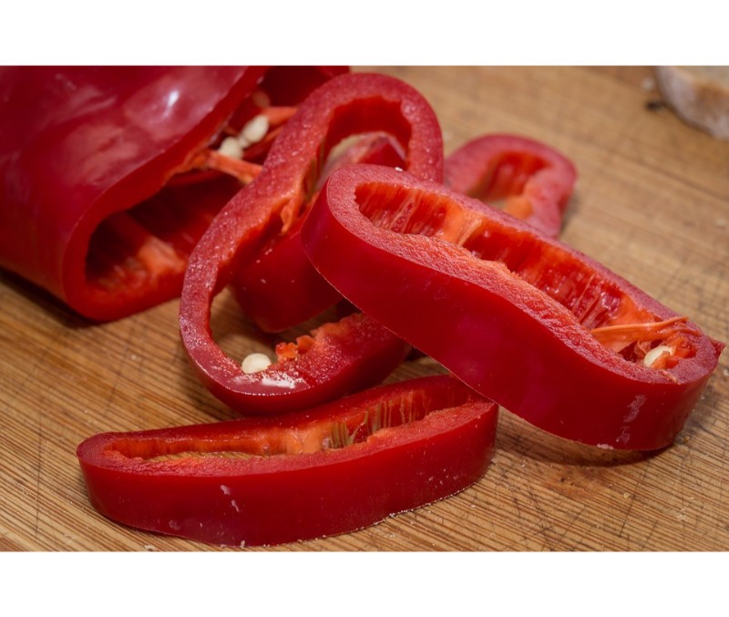 PIMIENTO MORRÓN EN TIRAS