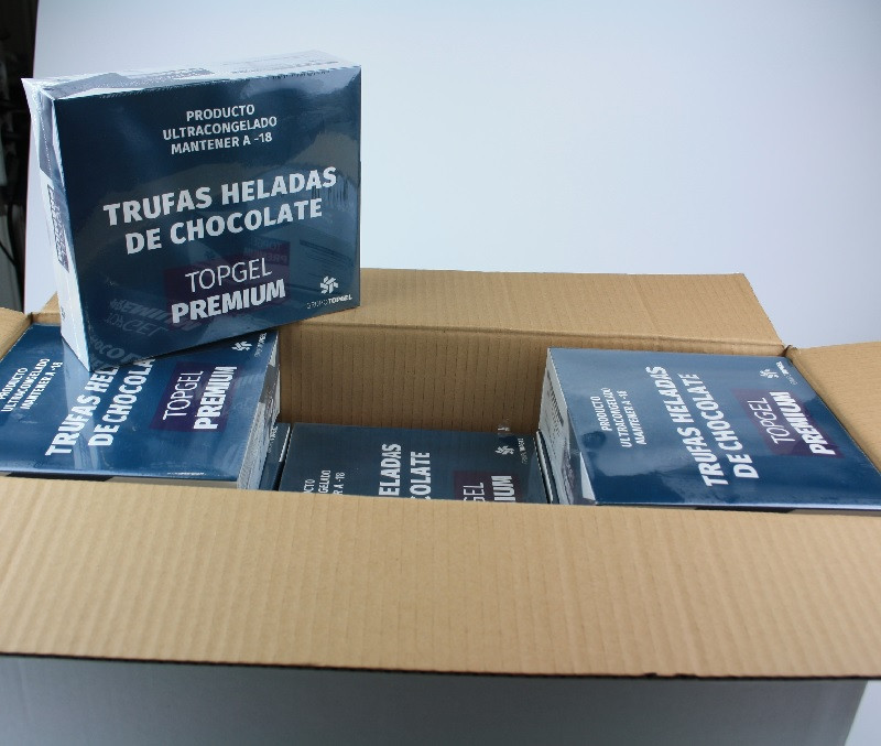 Trufa helada de chocolate (1 estuche de 750g)