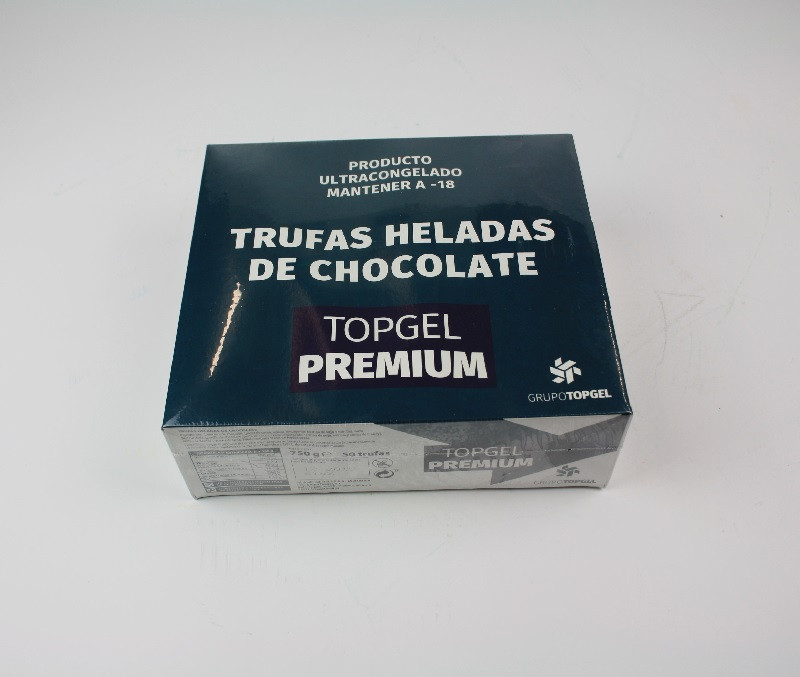 Trufa helada de chocolate (1 estuche de 750g)