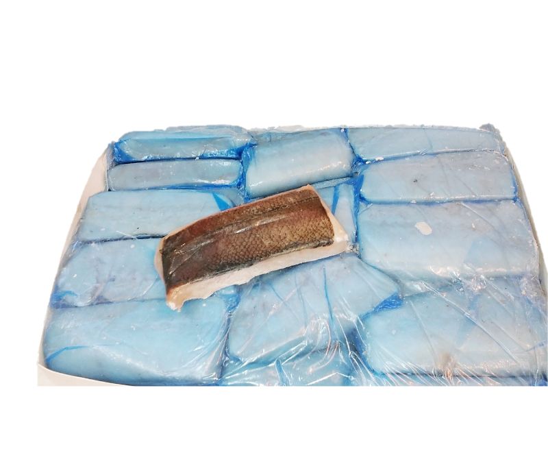 Lomo de merluza pincho +160 g/pieza (1 estuche de 5 kg)