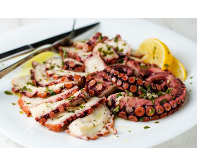 Pulpo Rey Roca Negro con cabeza Nº1 (Pieza de 2-3 kg)