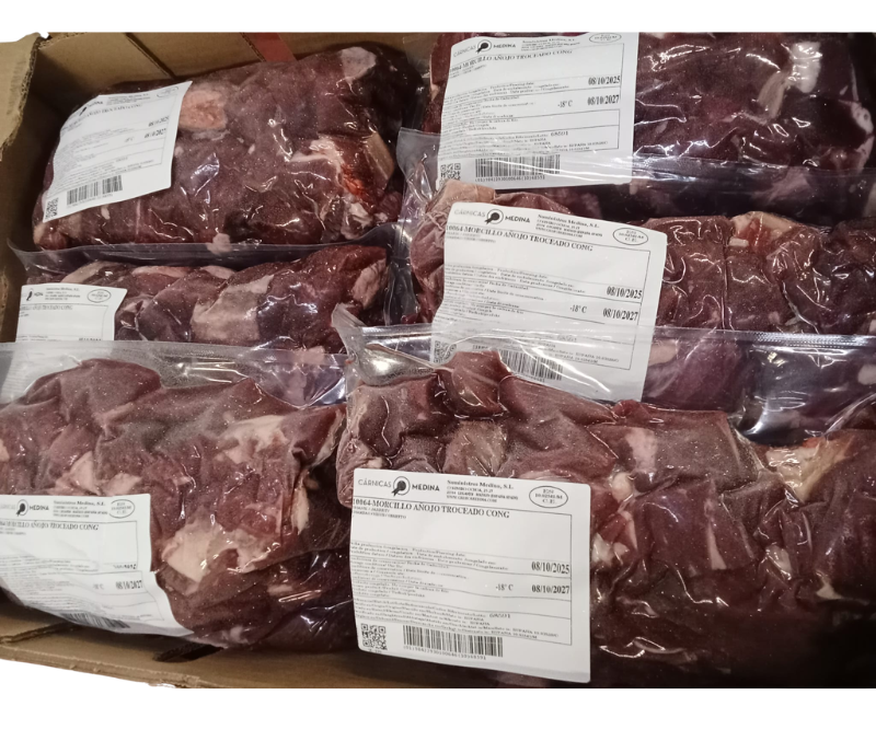 Morcillo de ternera troceado (1 bolsa de 2,2kg)