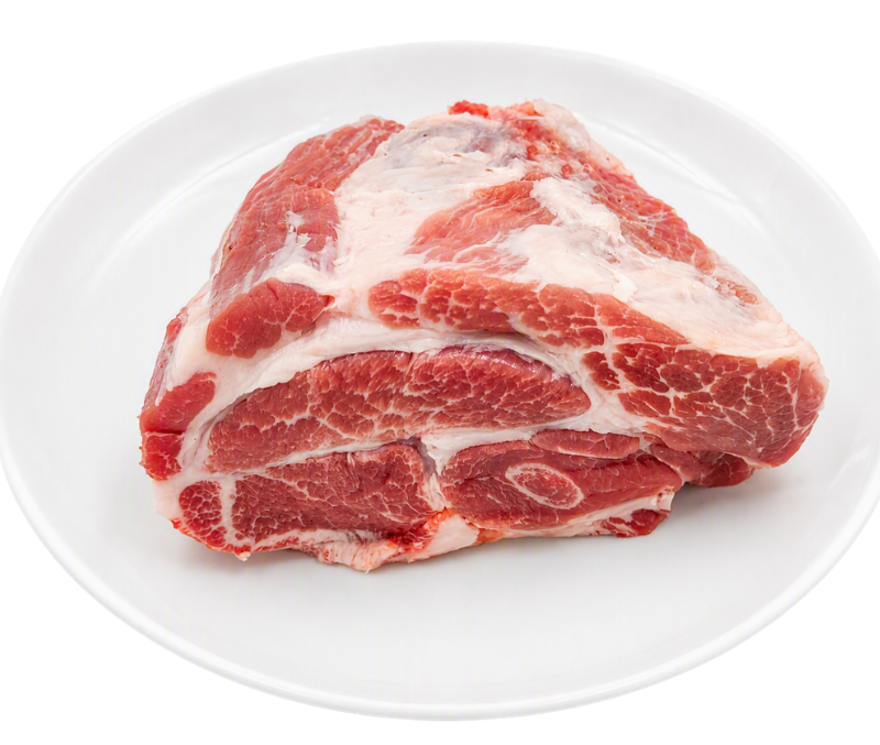 Aguja de cerdo sin hueso (Bolsa de 2,5 kg aprox.)