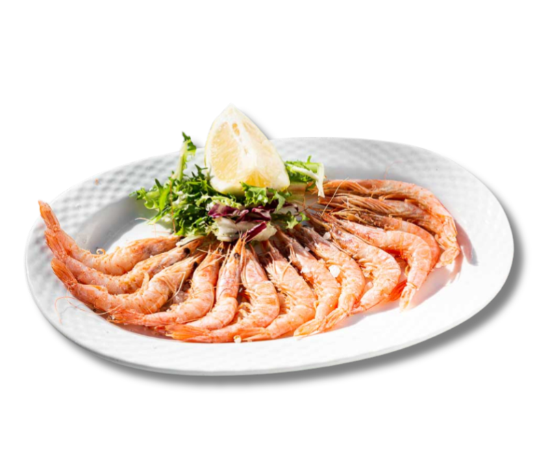 Gamba plancha roja 72 - 76 pz/kg (12 bolsas de 1 kg)