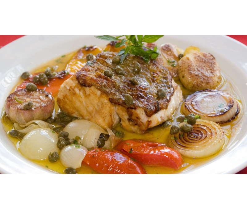 Porciones de carbonero con piel 20% 100 - 150 g (1 caja de 5 kg)