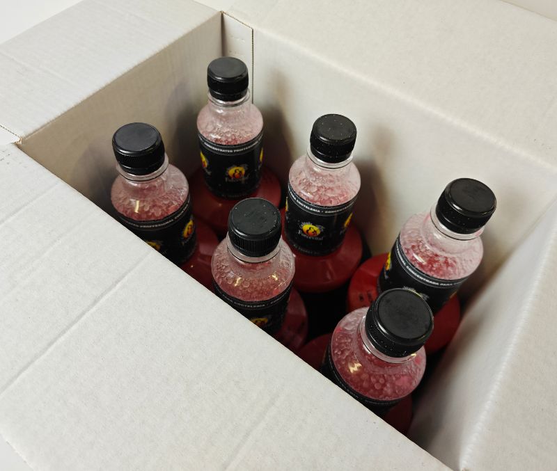 Sour mix fresa (6 botellas de 1 litro)