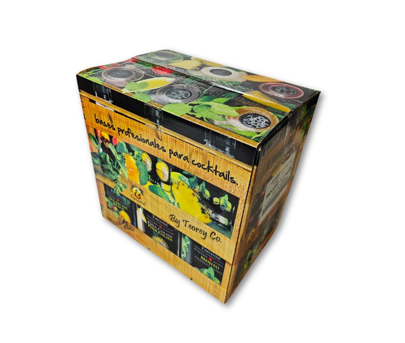 Sour mix fresa (6 botellas de 1 litro)