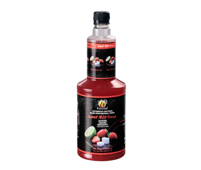Sour mix fresa (6 botellas de 1 litro)