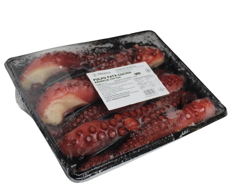 Pata de pulpo cocida (4 bandejas de 1,5 kg)