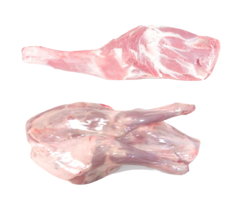 Paletilla de cordero lechal al vacío congelada 450-550 20PZ 1X10,6 APROX