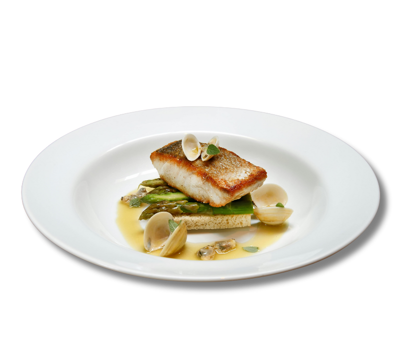 Porción de bacalao con piel 20% 100-200 g/pieza (Caja de 5 kg)
