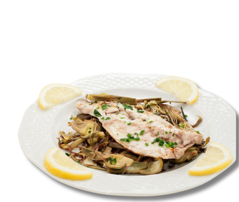 Filete de abedejo C/P 120-150 IQF 10% 1x5kg