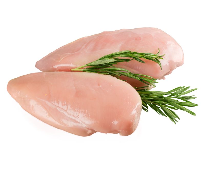 Pechuga de pollo fileteada (Caja de 4 kg)