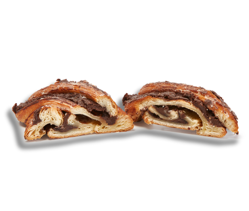 Trenza de crema de chocolate (4 unidades de 430 g)