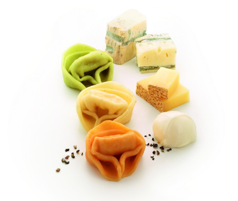 Tortelloni tricolor 3 quesos (2 bolsas de 2 kg)