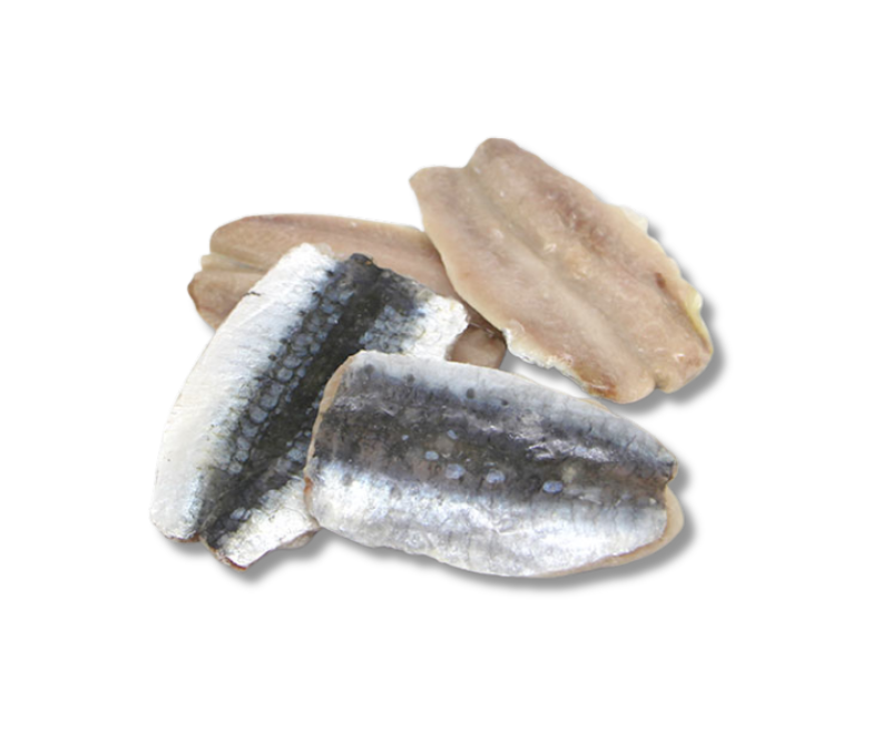Filete de bacaladilla austral con piel IQF 120-180 10% PBI (1 caja de 6 kg)