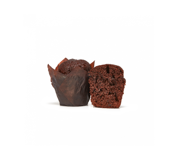 Muffin mini de chocolate (48 unidades de 30gr)