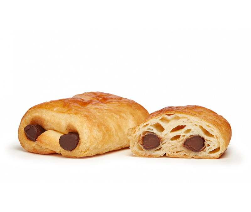 Napolitana de chocolate sin gluten (60 unidades de 60 g)