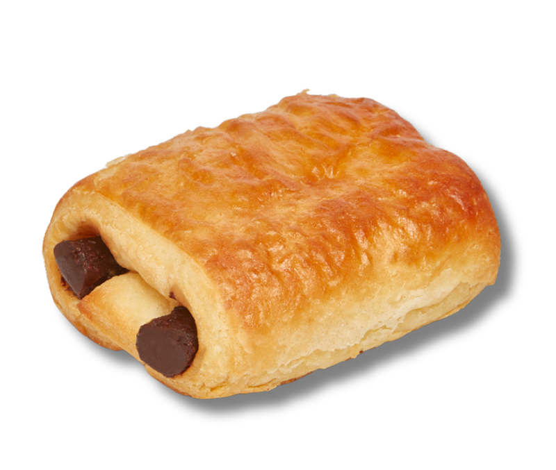 Napolitana de chocolate sin gluten (60 unidades de 60 g)