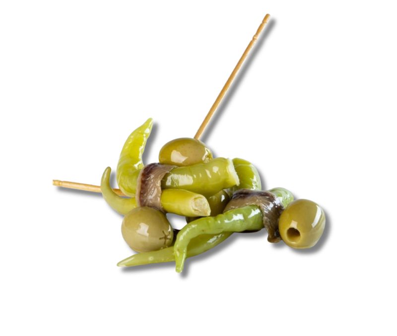 Gilda de anchoa (6 botes de 830g)