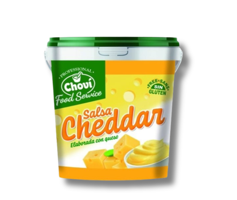 Salsa cheddar (1 bote de 1 kg)