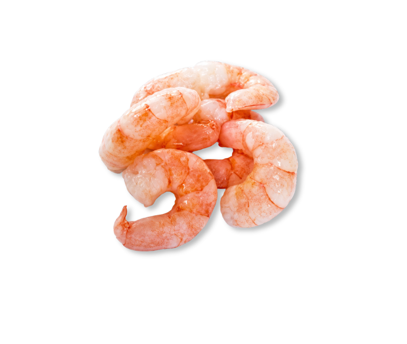 Cola de langostino sin piel cocida desv 70-90 piezas  (1 bolsa de 1 kg)