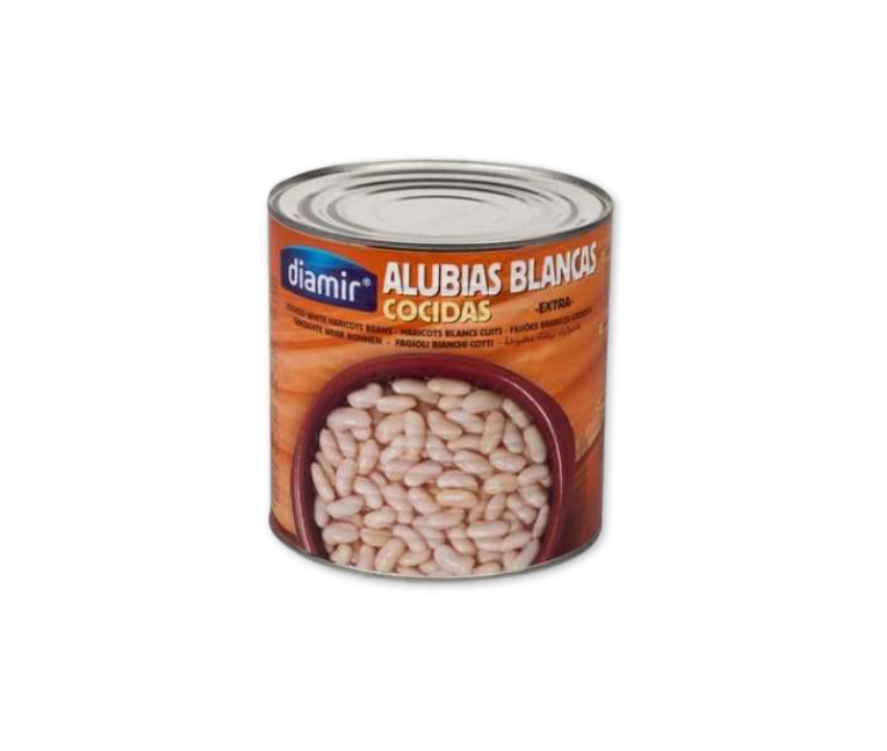 ALUBIA COCIDA NATURAL (6 latas de 3 kg)