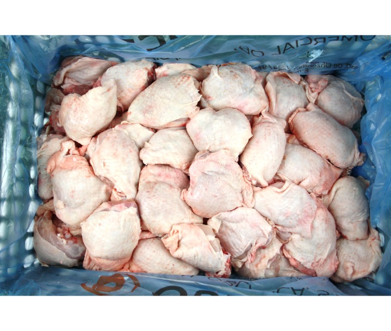 Contramuslo de pollo fresco (1 caja de 10 kg aprox.)