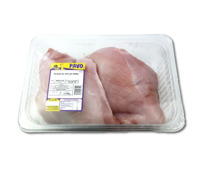 Pechuga de pavo (1 bandeja de 3 kg aprox.)