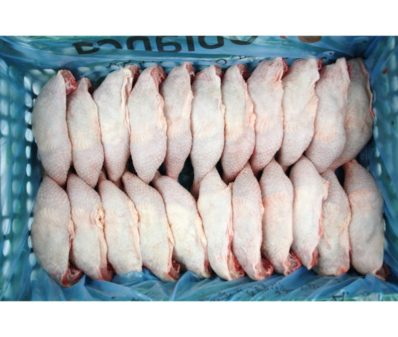 Muslos de pollo +250 g/pieza (1 caja de 10 kg)