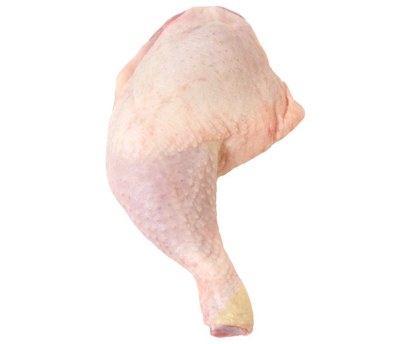 Muslos de pollo +250 g/pieza (1 caja de 10 kg)