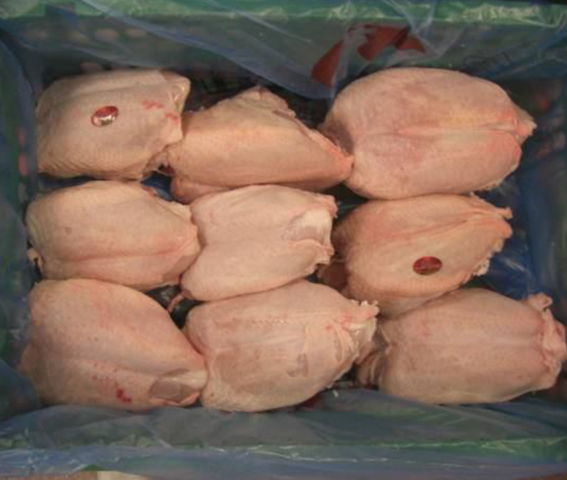 Pechuga de pollo entera (1 caja de 10 kg aprox.)