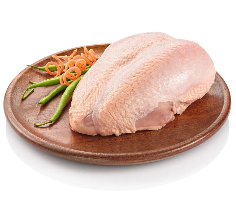 Pechuga de pollo entera  (1 bolsa de 5 kg)