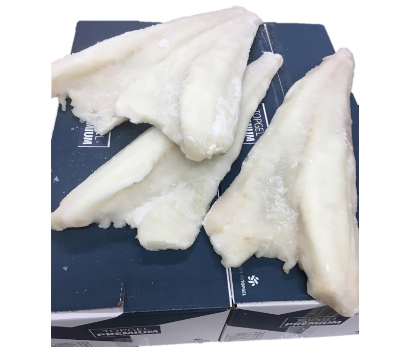 Filete de bacalao +1 kg/pieza 10% (1 caja de 11 KG)