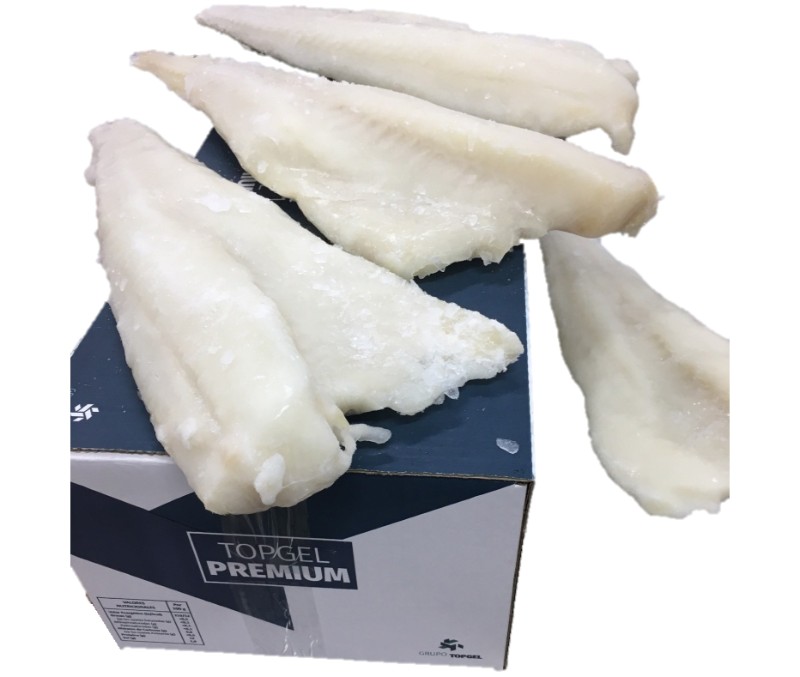 Filete de bacalao +1 kg/pieza 10% (1 caja de 11 KG)