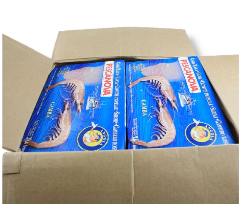 Gamba blanca arrocera 200-220 piezas/kg (1 caja de 3 kg)