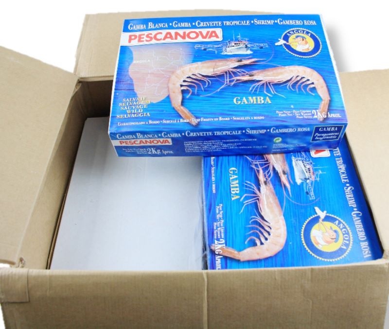 Gamba blanca arrocera 200-220 piezas/kg (1 caja de 3 kg)