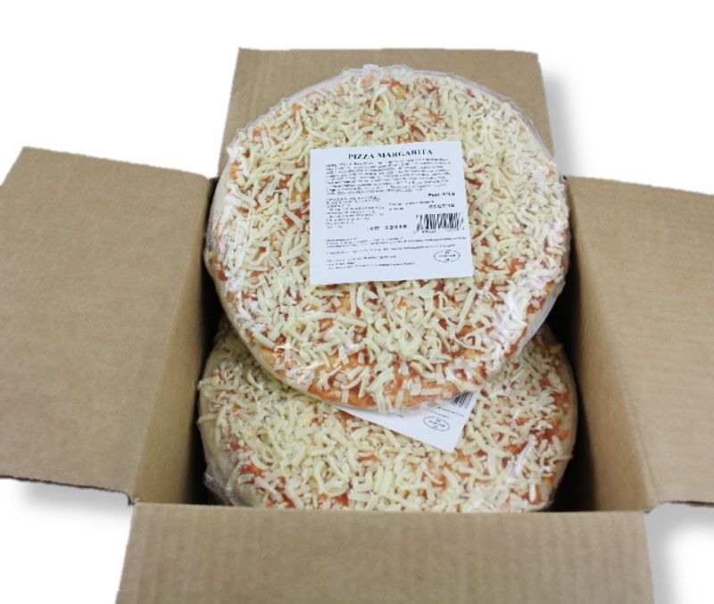 Pizza margarita (1 caja de 1,86 kg)