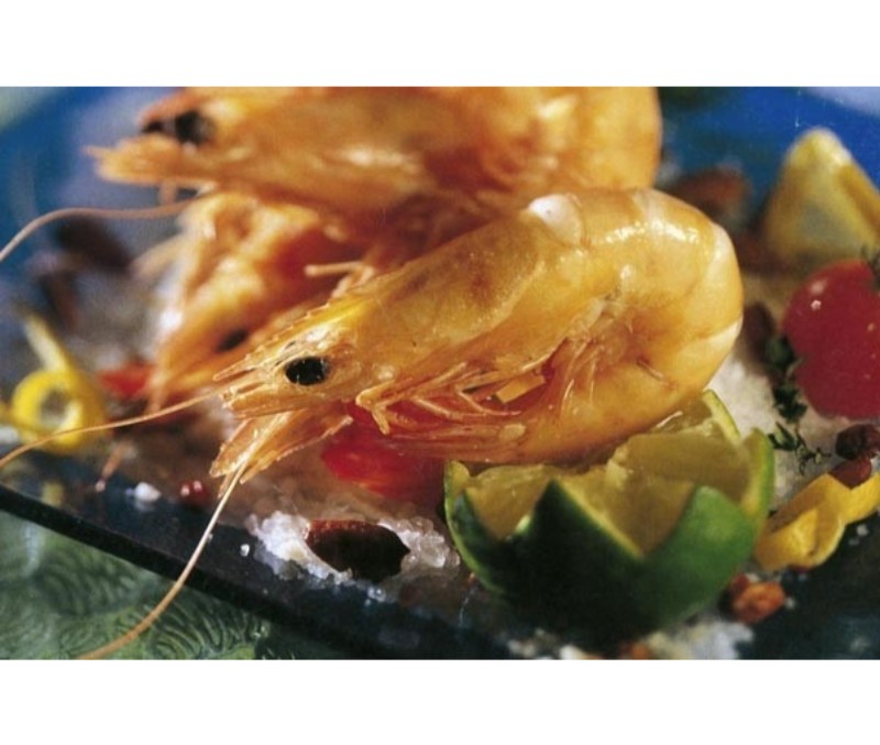 Langostino cocido 80-100 piezas/kg (1 estuche de 2 kg)