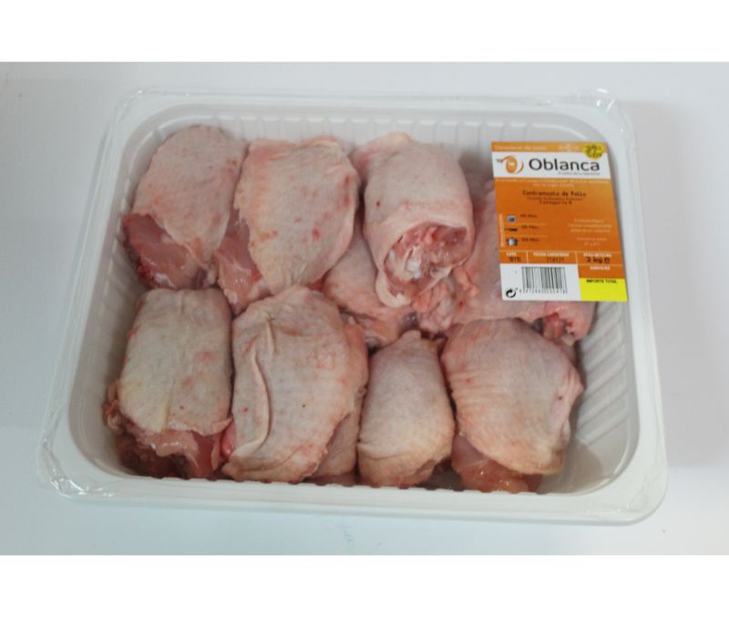 Trasero de pollo amarillo (1 caja de 10 kg)