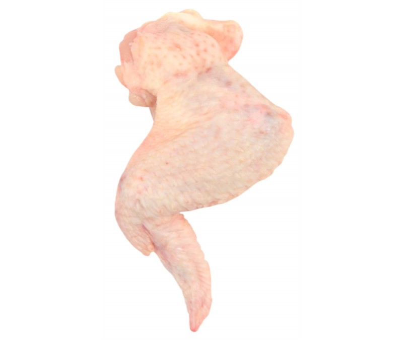 Alas de pollo interfoliadas 80 - 110 g/pieza (1 caja de 4 kg)