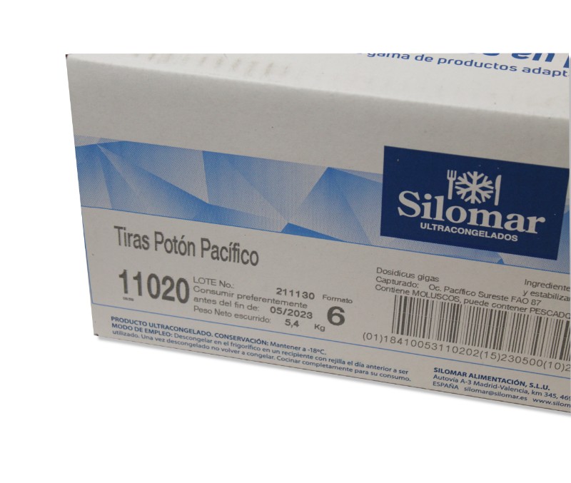 Tiras de poton 10% (1 caja de 6 kg)