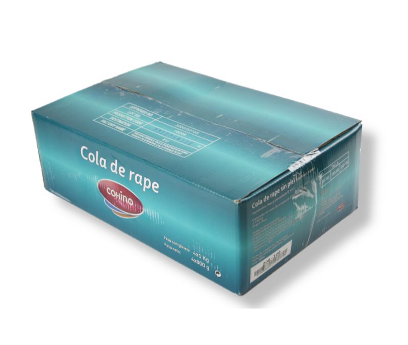 Cola de rape 200 - 300 g/pieza 20% (4 bolsas de 1 kg)