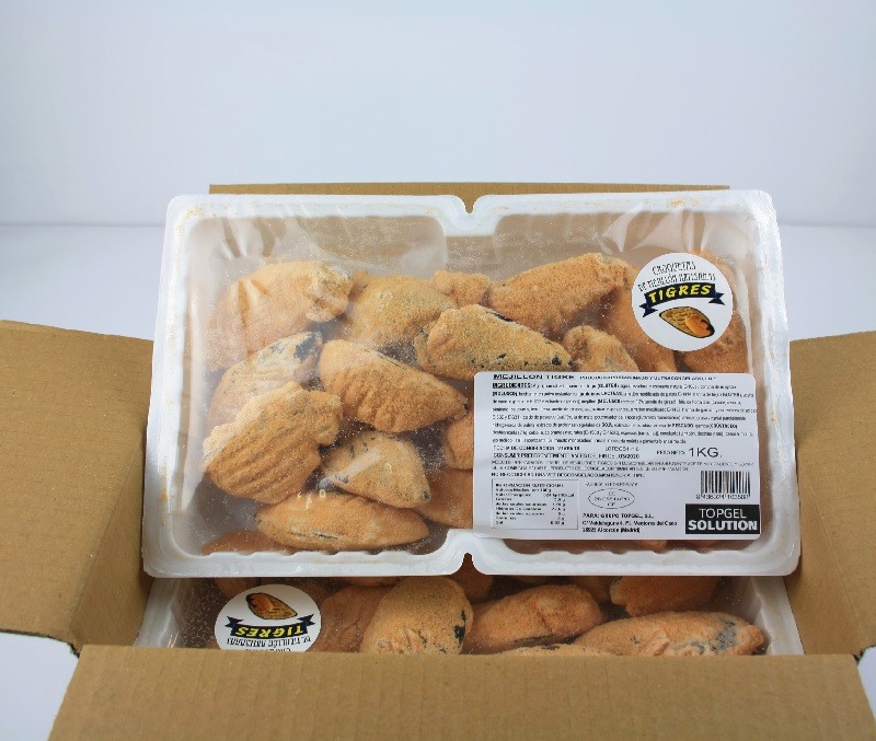 Mejillones tigre (1 caja de 3 kg)