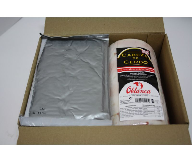 Cabeza de cerdo tunel (1 caja de 4 kg)