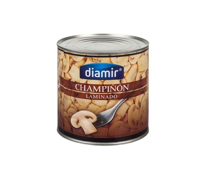 Champiñón laminado (1 caja de 18 kg)